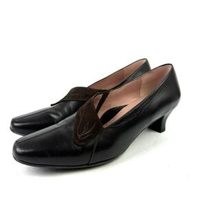 Beautifeel Shoes 40 Brown Leather Suede‎ Slip On Heels Comfort Womens 9.5